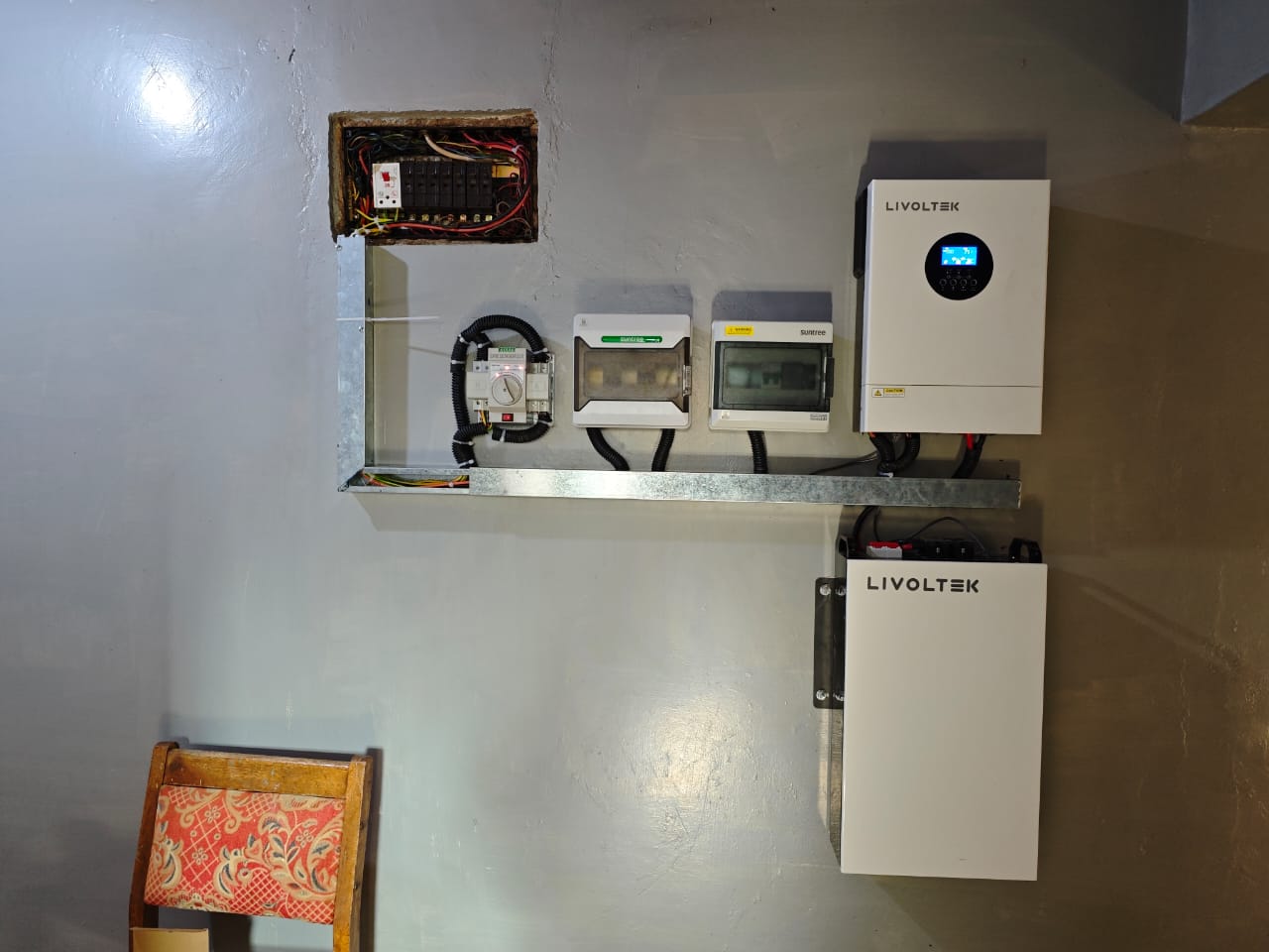 2.9kWp-6kWAc Hybrid system 2 Project